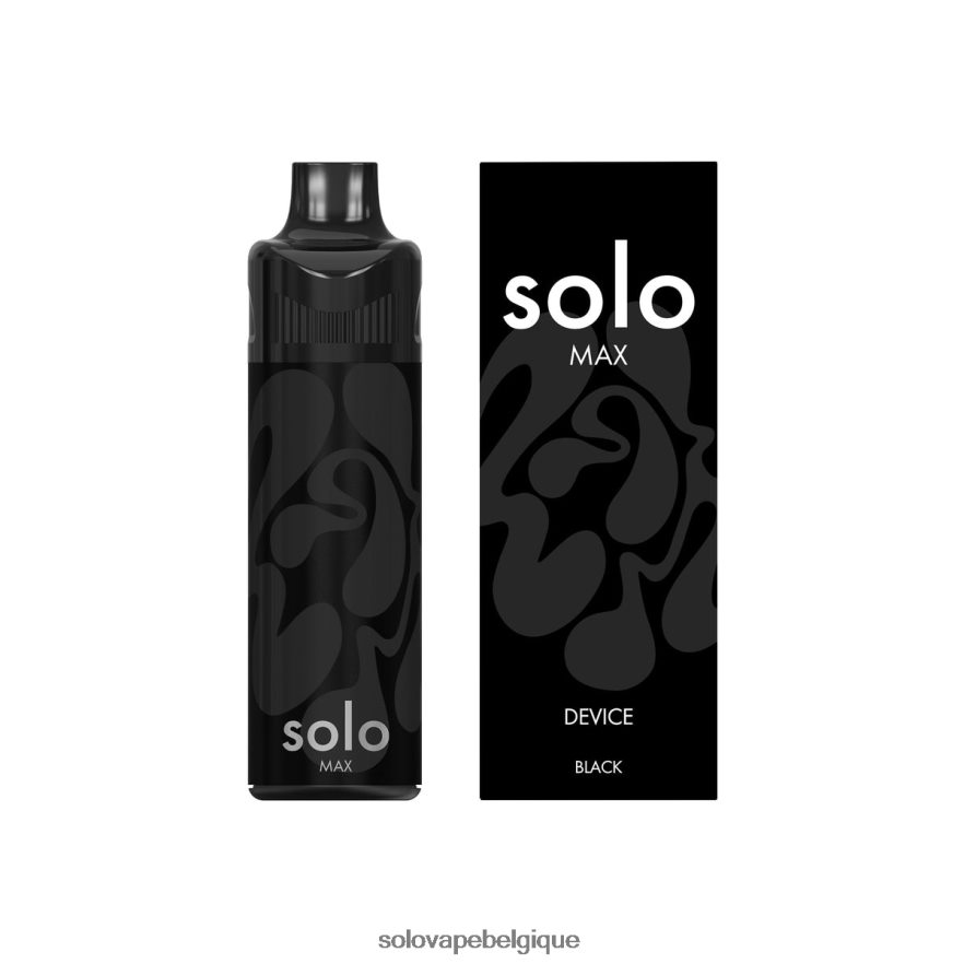 Solo MAX appareil à dosettes noir 6L06F672 | Solo Vape Review