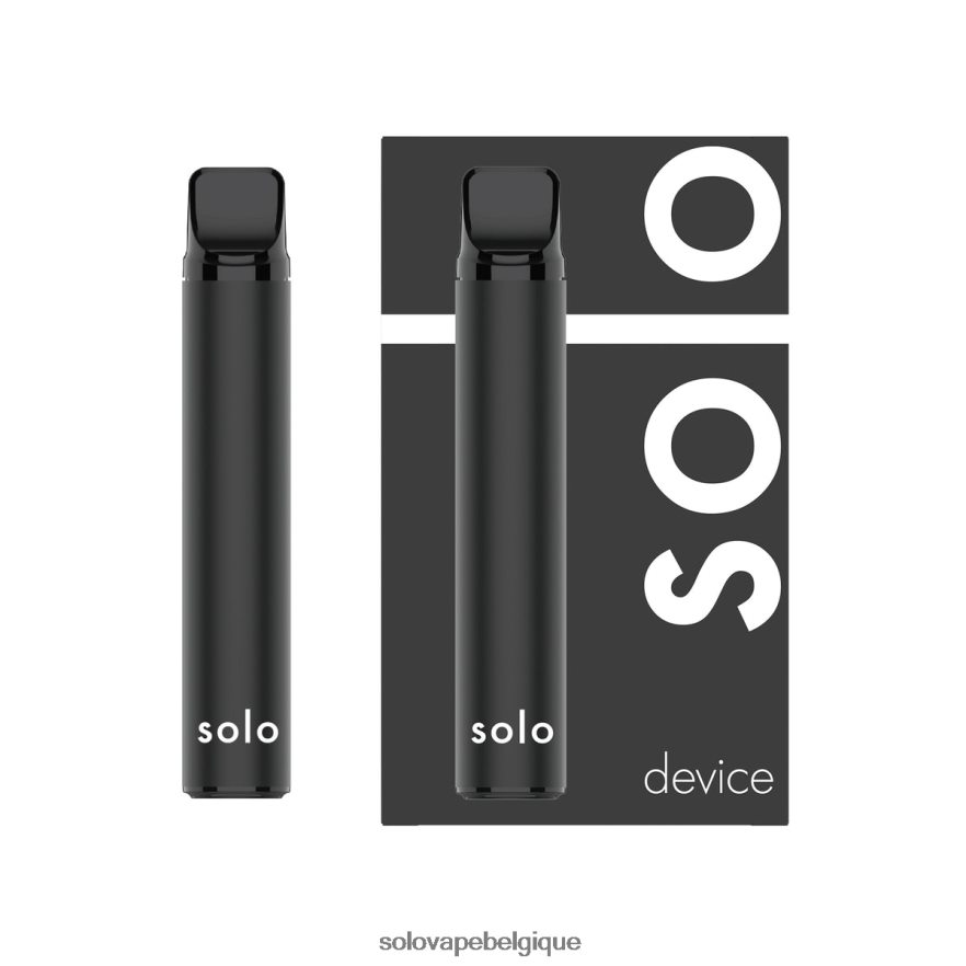 Solo appareil à dosettes noir 6L06F649 | Solo Vape Belgique