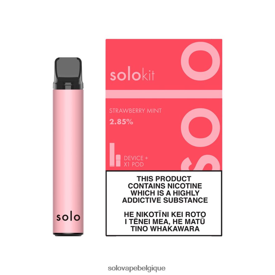 Solo kit de dosettes menthe fraise 6L06F641 | Solo Vape Belgique