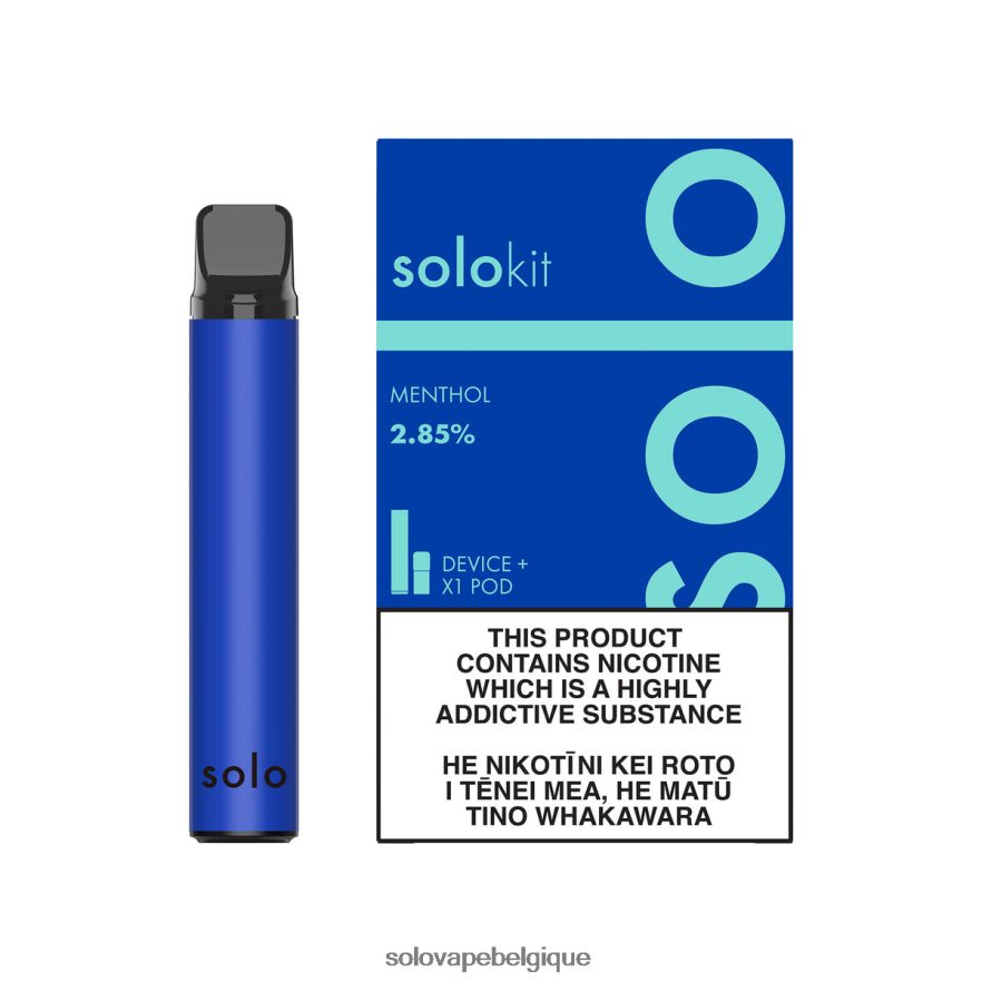Solo kit de dosettes menthol 6L06F647 | Solo Vape How To Use