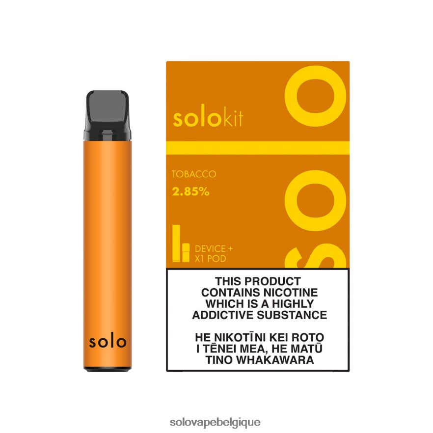 Solo kit de dosettes tabac 6L06F648 | Solo Vape Review