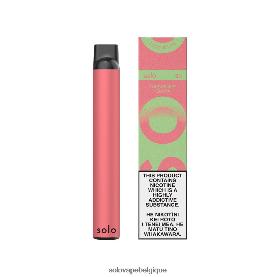 Solo collection paradis de vape jetable goyave aux fraises 6L06F621 | Solo E Cigarette