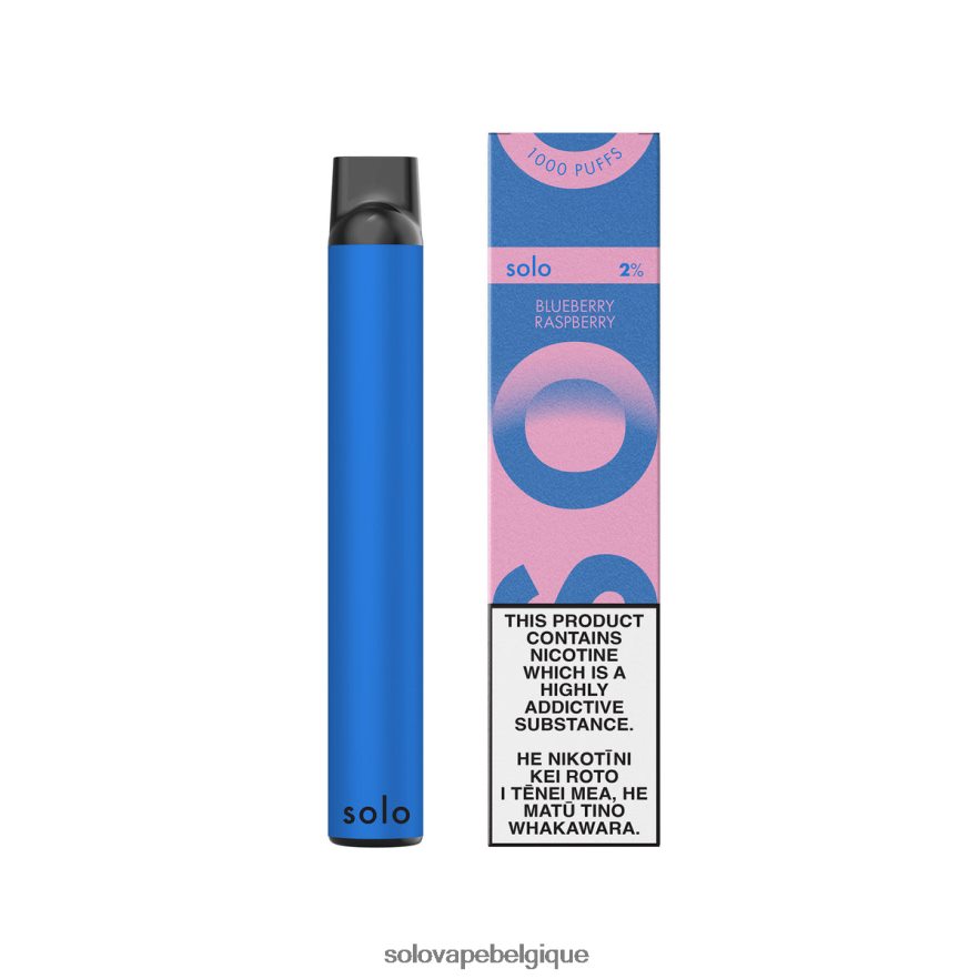 Solo collection paradis de vape jetable myrtille framboise 6L06F619 | Solo Vape Avis