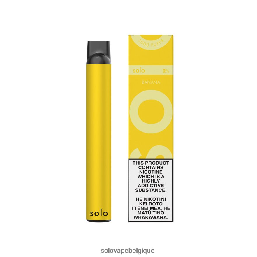 Solo vape jetable banane 6L06F611 | Solo Vape Avis