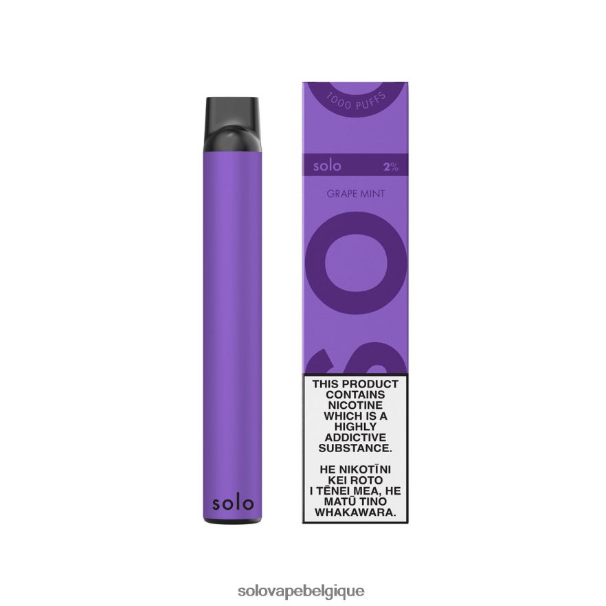 Solo vape jetable menthe raisin 6L06F67 | Solo Vape How To Use